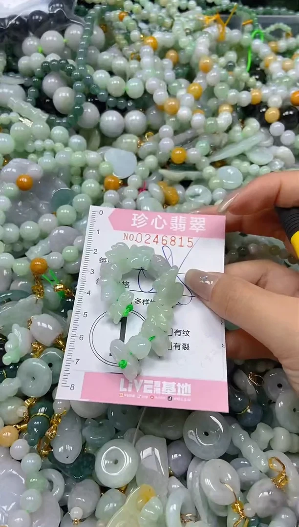 翡翠未镶嵌颈饰闪购0246815