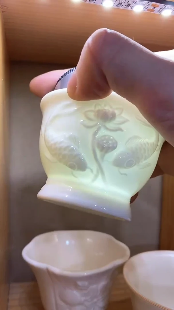 瓷片陶瓷茶器孤品A1077