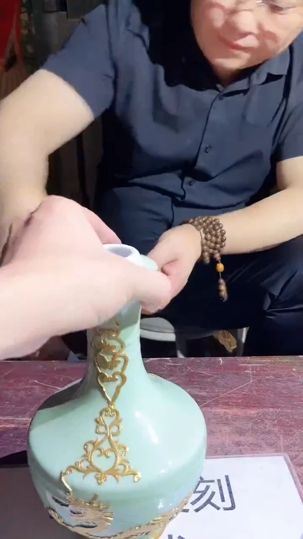 摆件景德镇陶瓷流水48