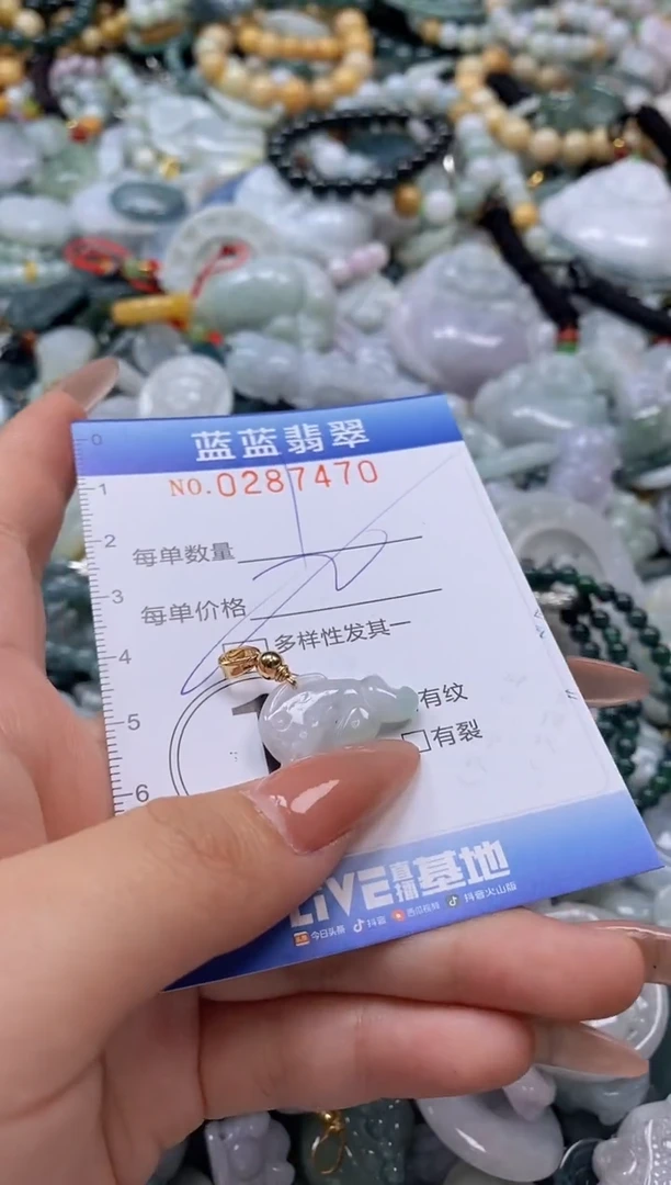 翡翠未镶嵌颈饰闪购0287470多样性发其一