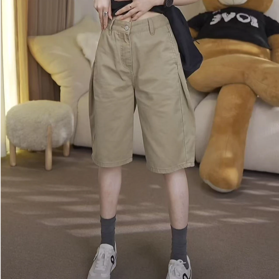 JW/静稳2025夏季时尚新款潮流小众设计师款女装休闲裤5551359