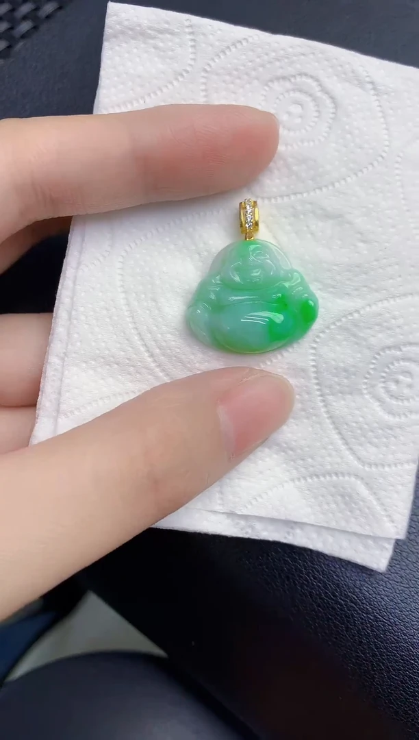 颈饰未镶嵌翡翠天然翡翠缅甸A货