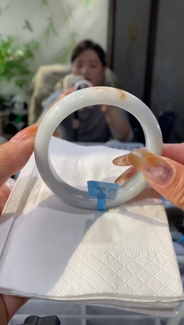 未镶嵌手镯翡翠圈口54-55