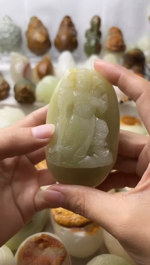 石材方解石棉纹正常不退换关公