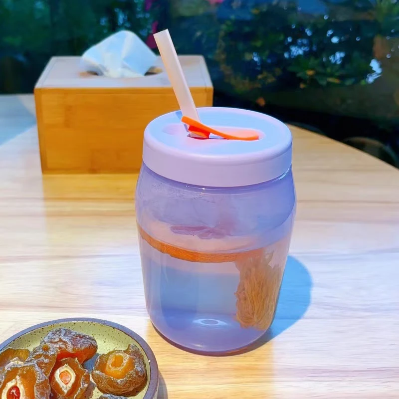 吸吸罐，550ml轻松装，喝水储藏两相宜‼