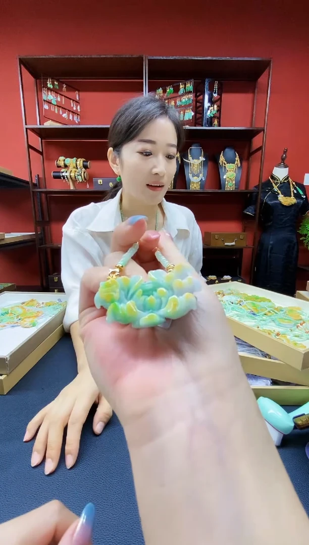颈饰未镶嵌翡翠翡翠吊坠
