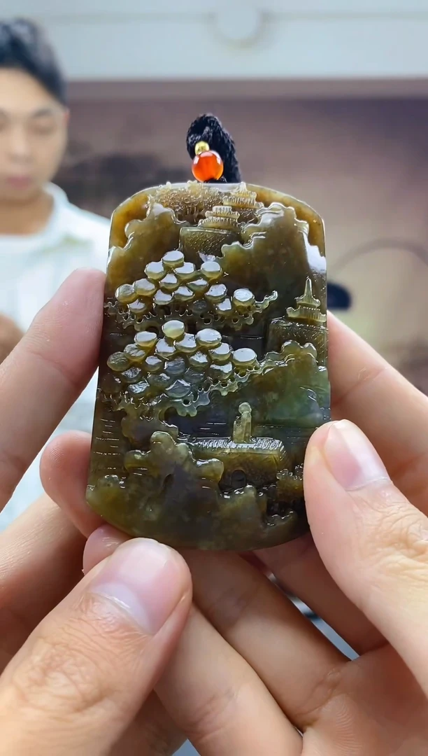 颈饰未镶嵌和田玉1