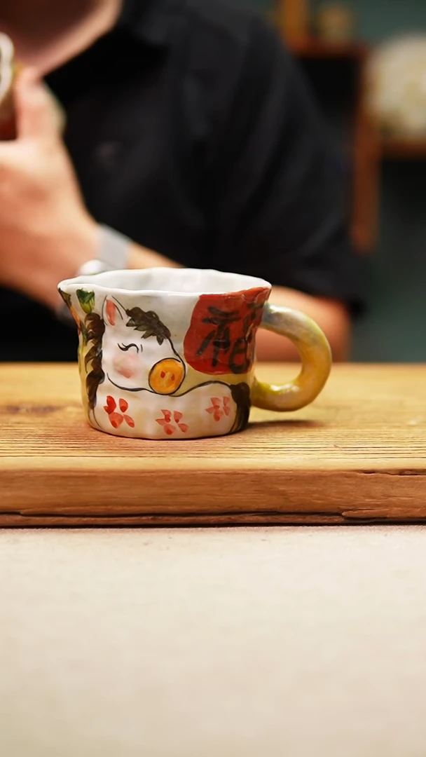 @@陶园瓷舍@@纯手工手绘@高温釉下彩