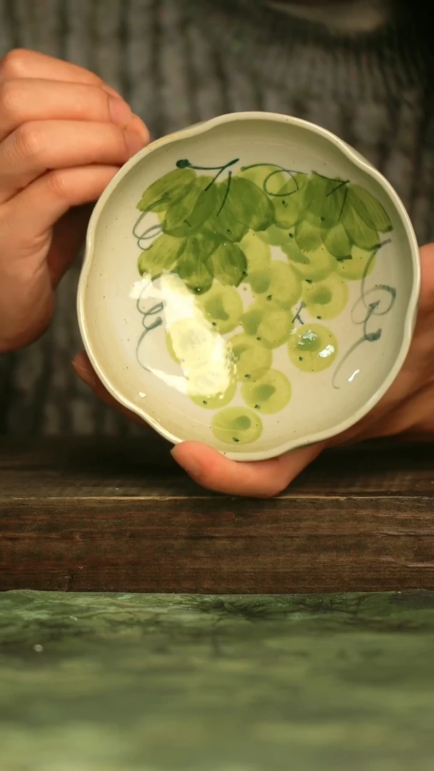 瓷器青诗集手工手绘瓷器