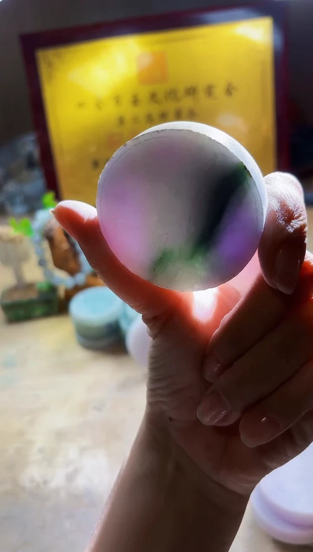 翡翠挂件未镶嵌A货曹璀689