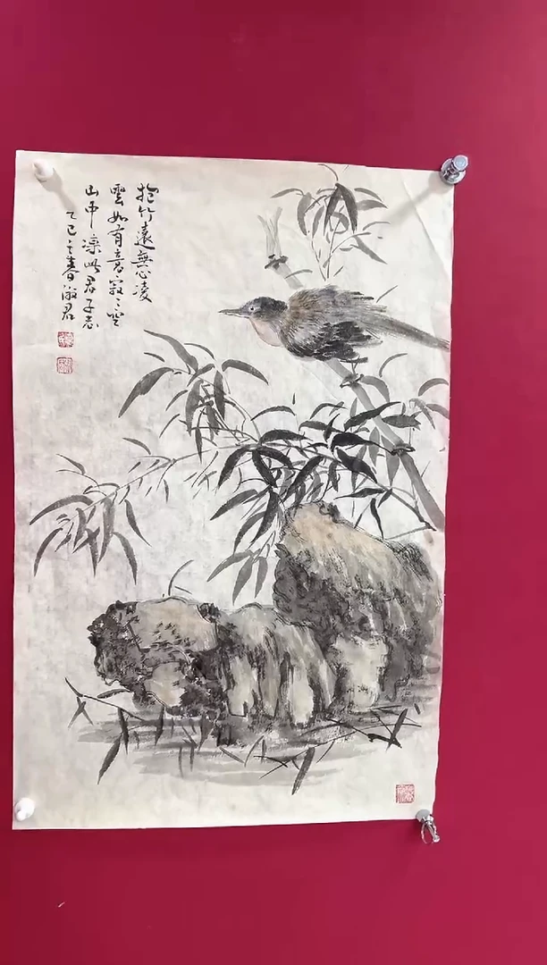 国画夏淑君老师开三
