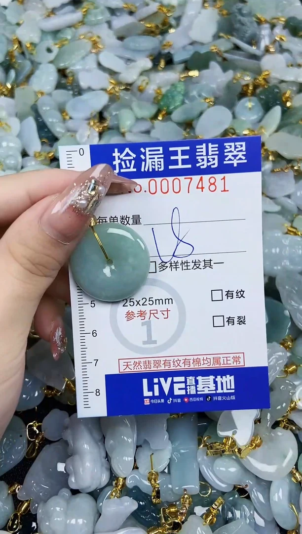 翡翠未镶嵌颈饰天然A货翡翠