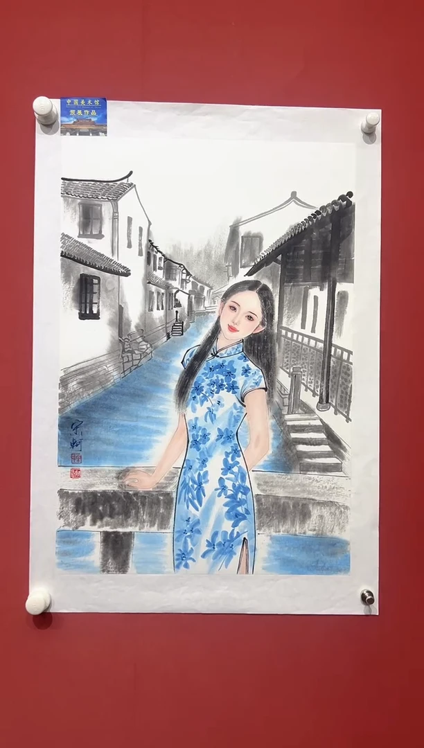 国画宋轲-2.7平尺-国画作品