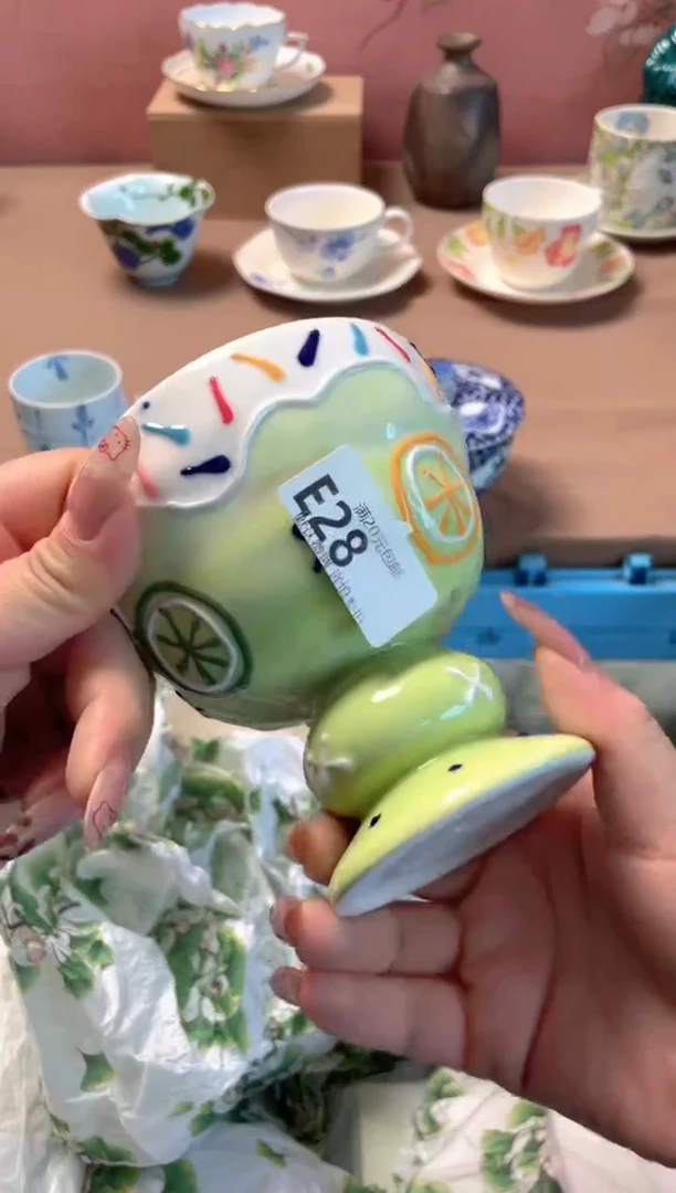 瓷片爱****娘瓷器瓷器E28