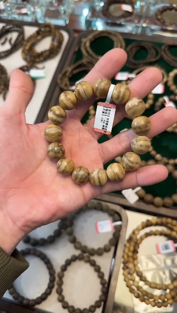 【闪购商品】沉香手串加里曼丹老料.1.1m14克