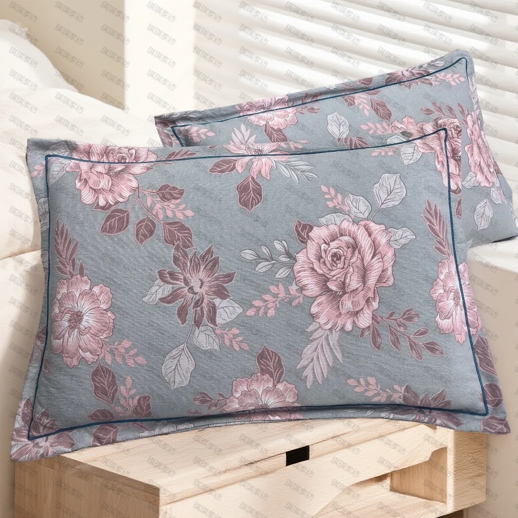 高端精品枕套--盛花时节