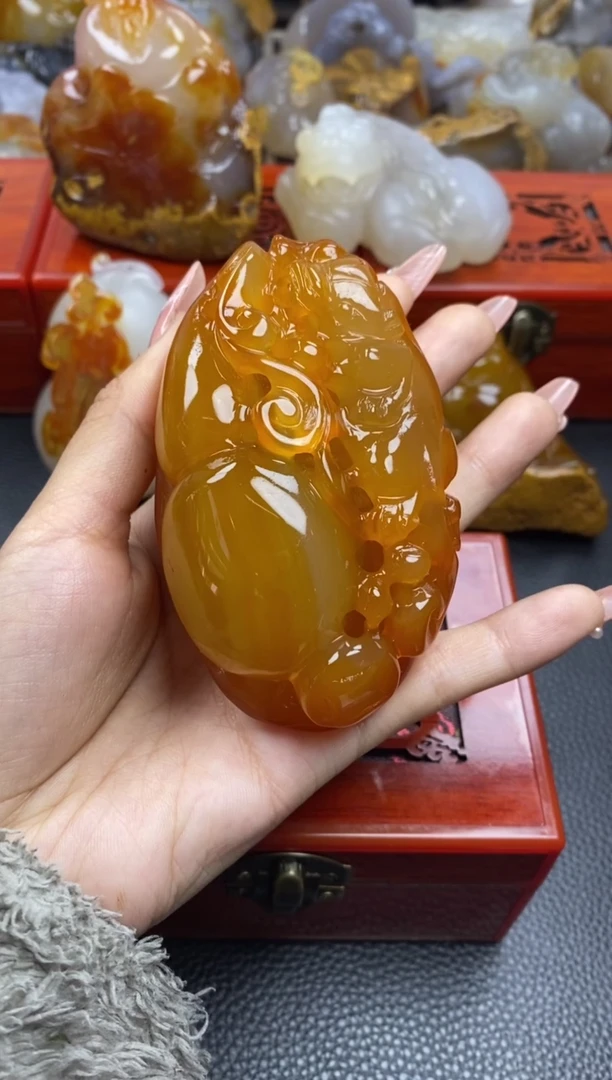 【闪购商品】玛瑙/玉髓手把未镶嵌00