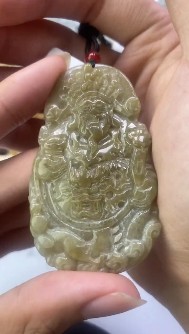 翡翠未镶嵌颈饰平天然翡翠