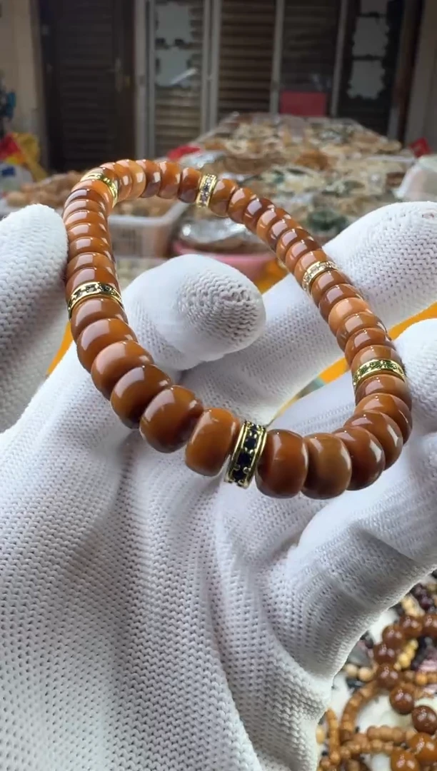 【闪购商品】库克手串/手链库克红皮搭配款药片单圈