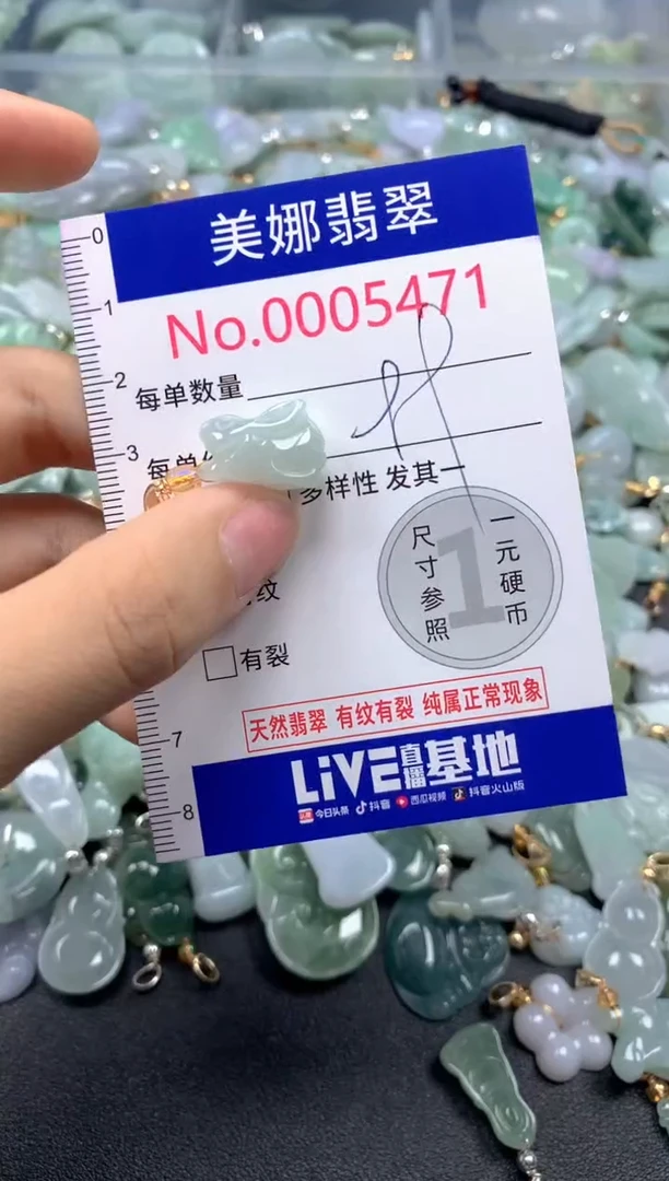 颈饰未镶嵌翡翠5471