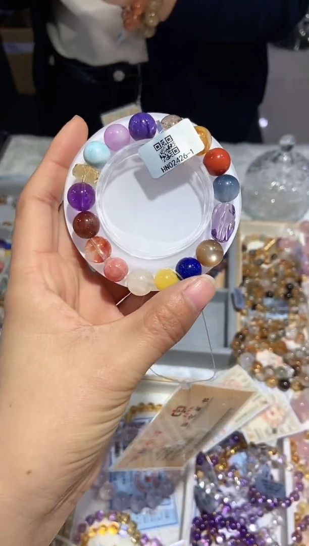 【闪购商品】水晶手串未镶嵌多宝