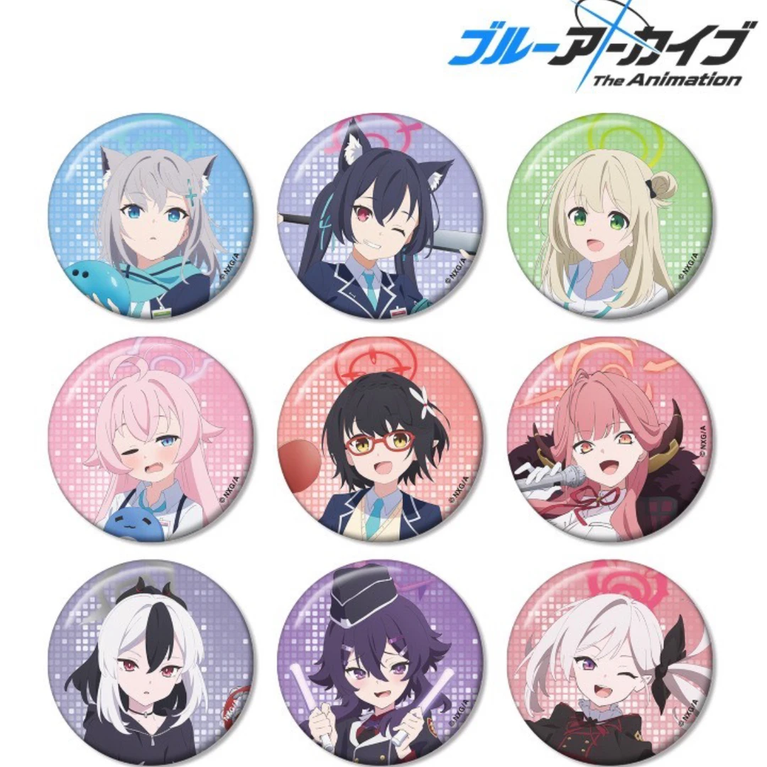 【碧蓝档案】ROUND1联动徽章吧唧