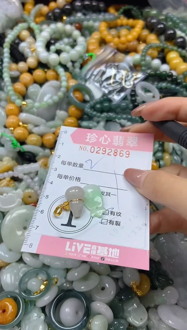 翡翠未镶嵌颈饰闪购0292869