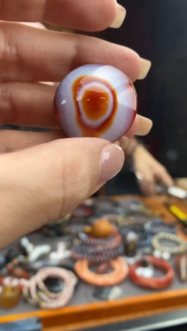 未镶嵌颈饰玛瑙/玉髓 -0922-134 Y多样性发
