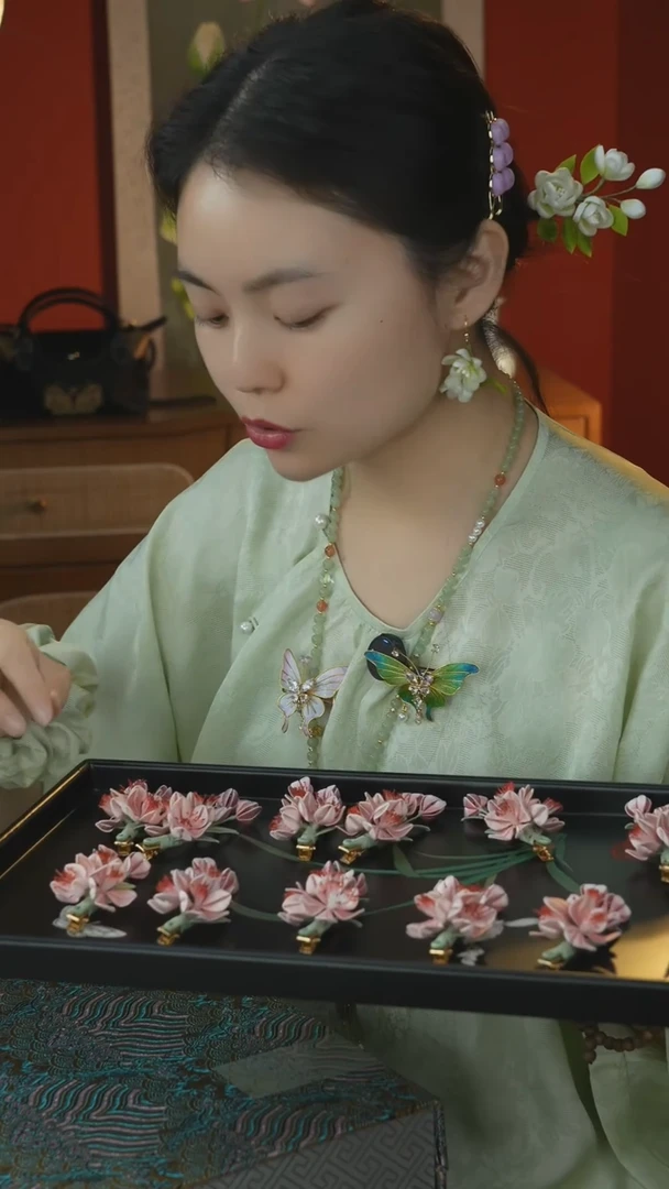 刺绣纯手工非遗国风饰品