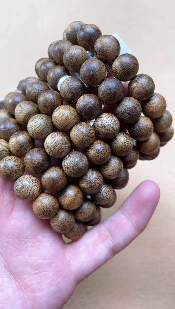 【闪购商品】沉香手串海南莺歌绿棋楠1.1圆珠单圈多样性发其一