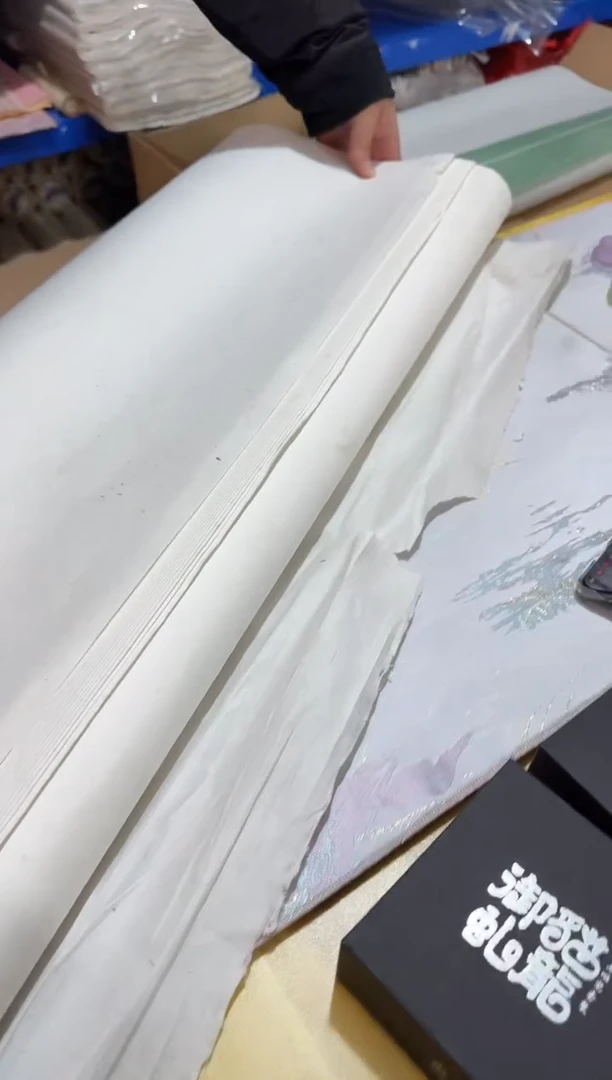 夹宣手工生宣六尺整张1刀25张