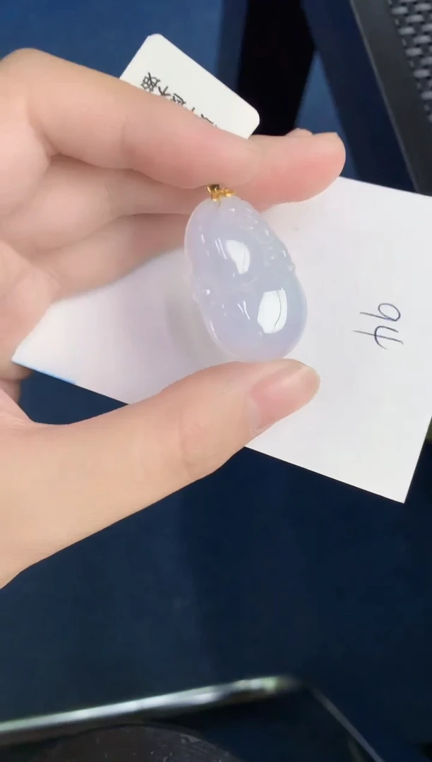【闪购商品】翡翠颈饰18K金镶嵌000000000