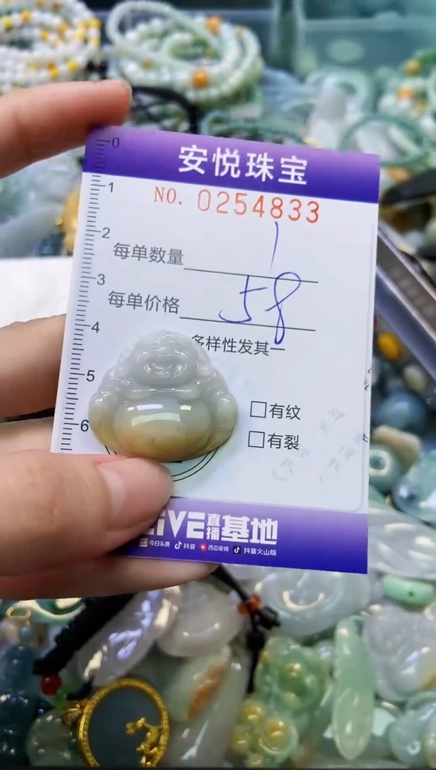 颈饰未镶嵌翡翠闪购0254833