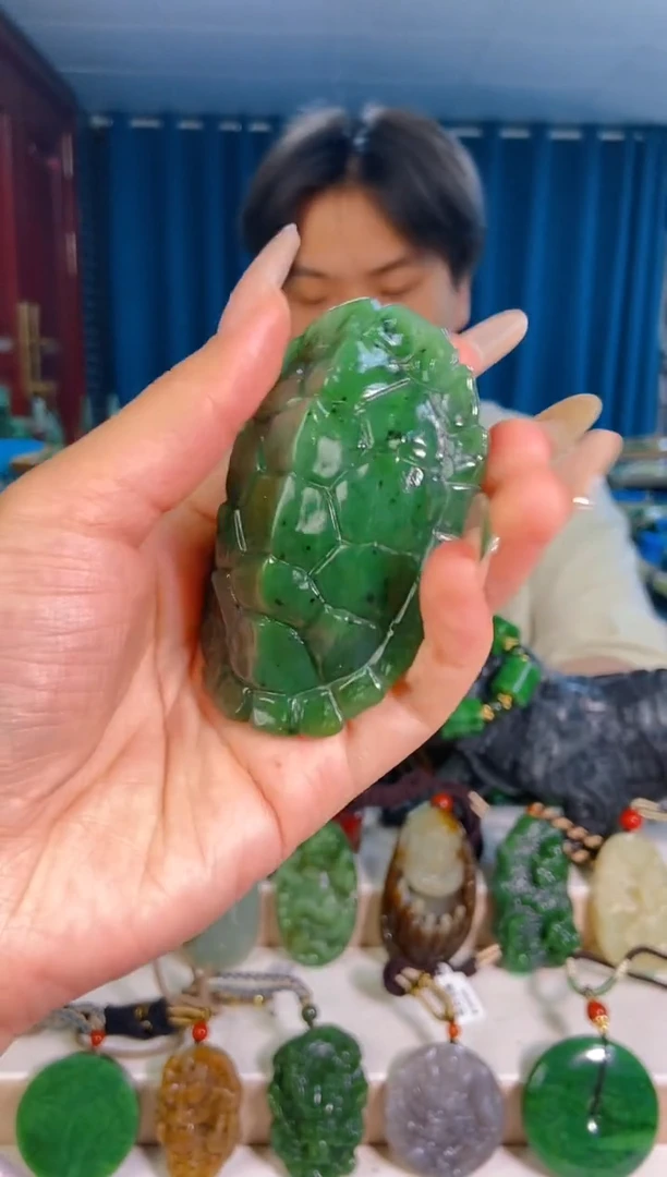 和田玉未镶嵌挂件1