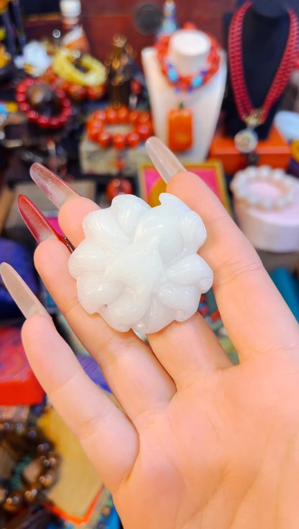 【闪购商品】和田玉颈饰未镶嵌兰妹精品精选饰品链接50