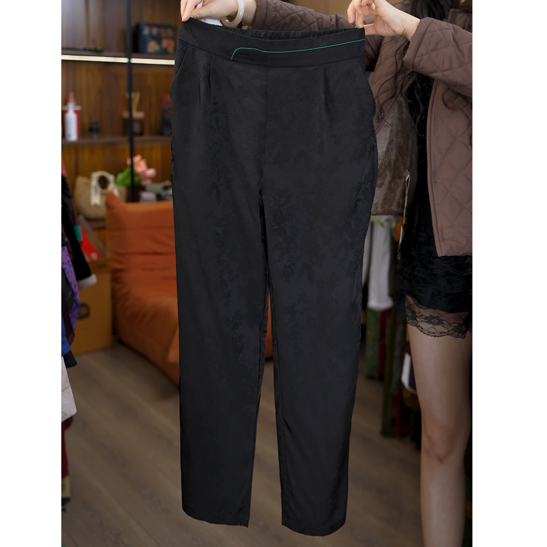 1-2444-10新款舒适时尚休闲裤