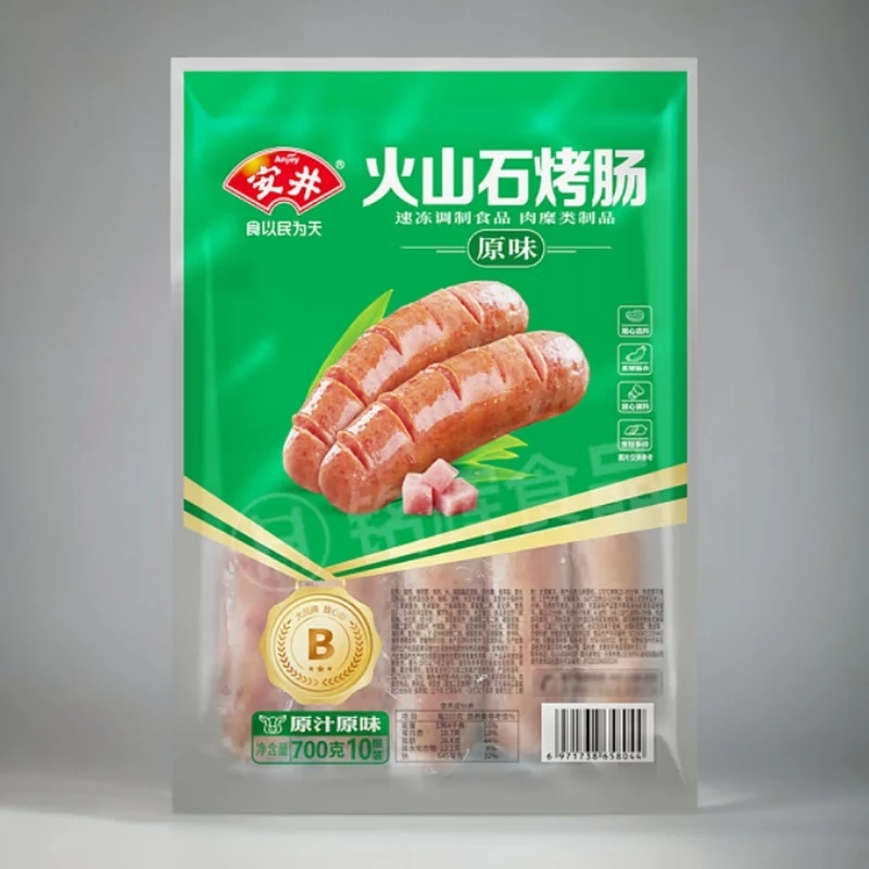 Anjoy/安井火山石烤肠(700g原味