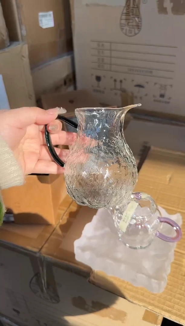 【闪购商品】墨绿色小鸟公道杯