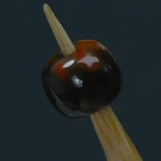 【南红单珠】5.9*5mm原矿纯天然南红玛瑙黑冻老型单珠