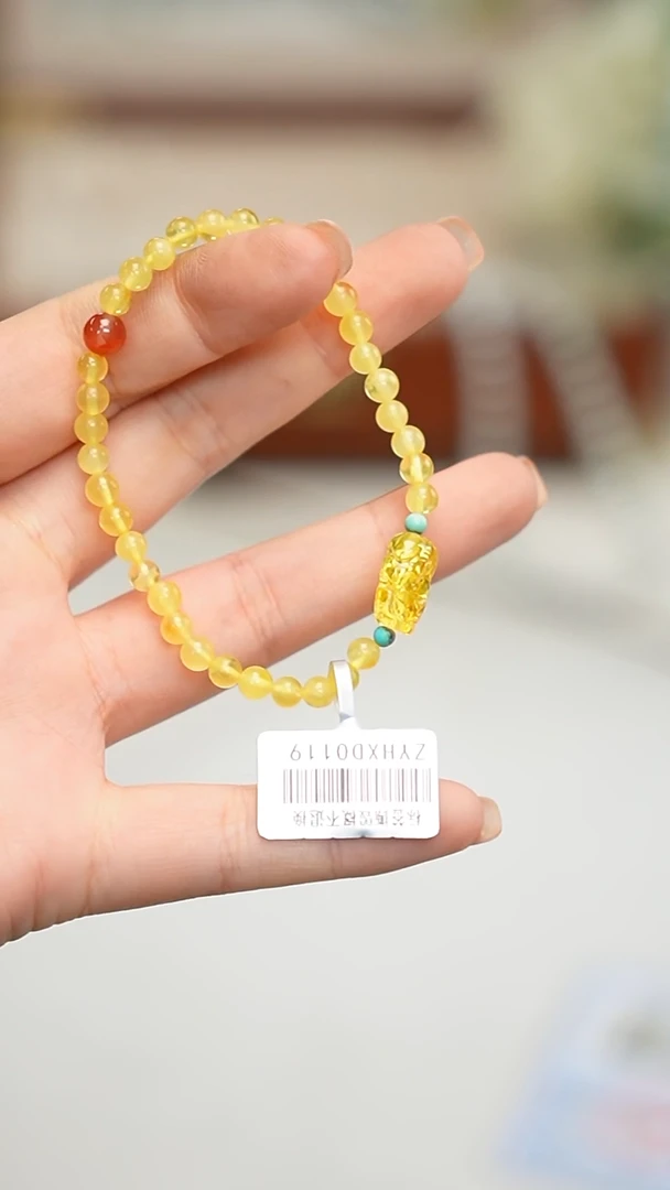 未镶嵌蜜蜡手串手串