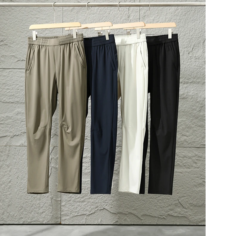 FL同款意式轻奢  夏季城市户外机能情侣速干高弹直筒休闲裤 30016