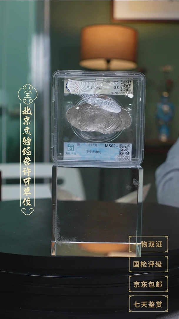 【闪购商品】银【G 平安无事定 63.5g】