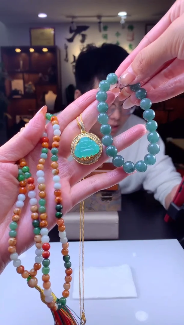 【闪购商品】翡翠颈饰未镶嵌挂件发货（拍一发一）