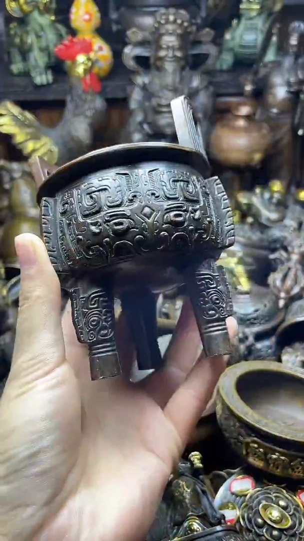 闪购链接，点击下单，有运费险，铜摆件