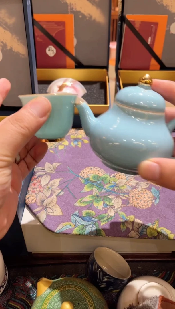 蓝思婷加一杯茶具茶具