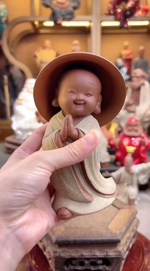 紫砂茶宠器闵茶宠摆件