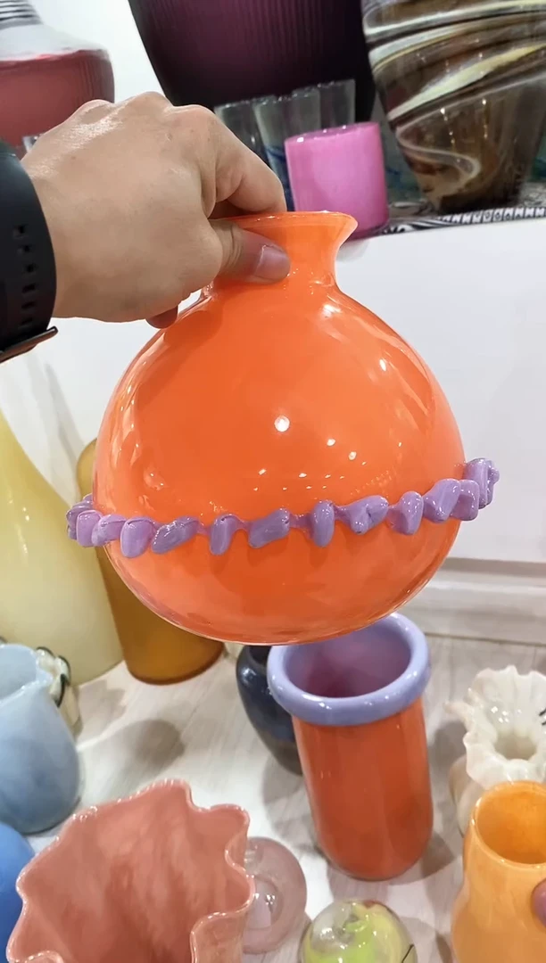 慕忆家手作琉璃花瓶