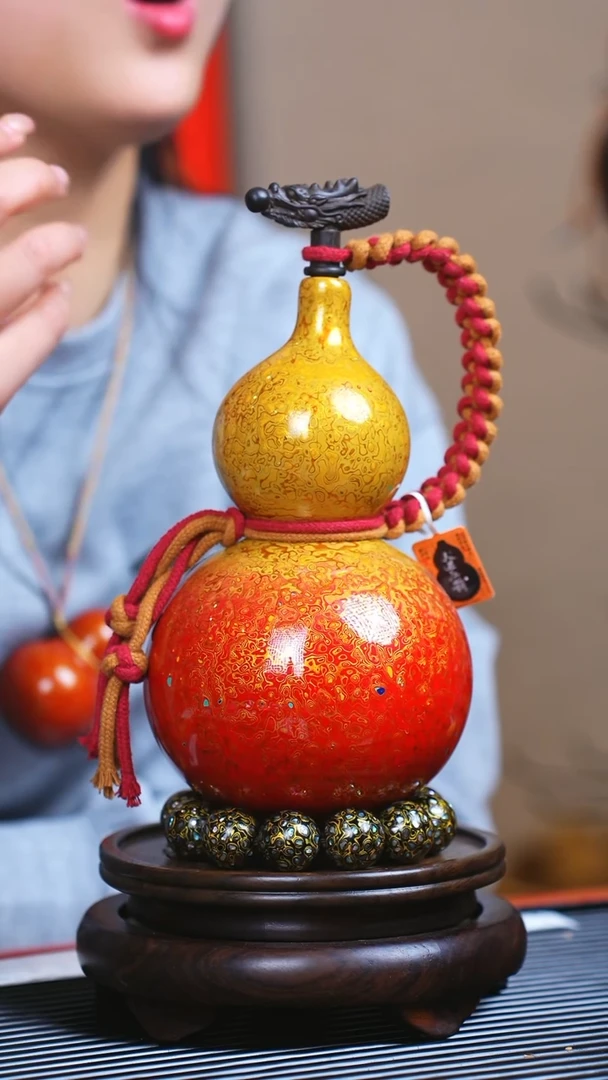 【闪购商品】JM081情人礼臻选大漆酒葫芦