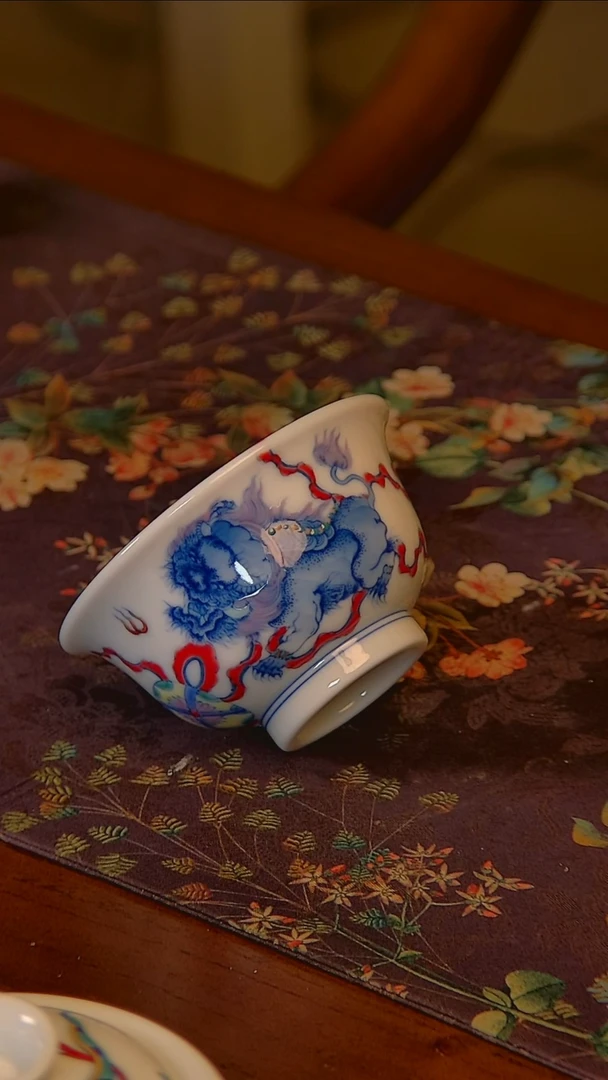 杯手工手绘杯杯很美丽
