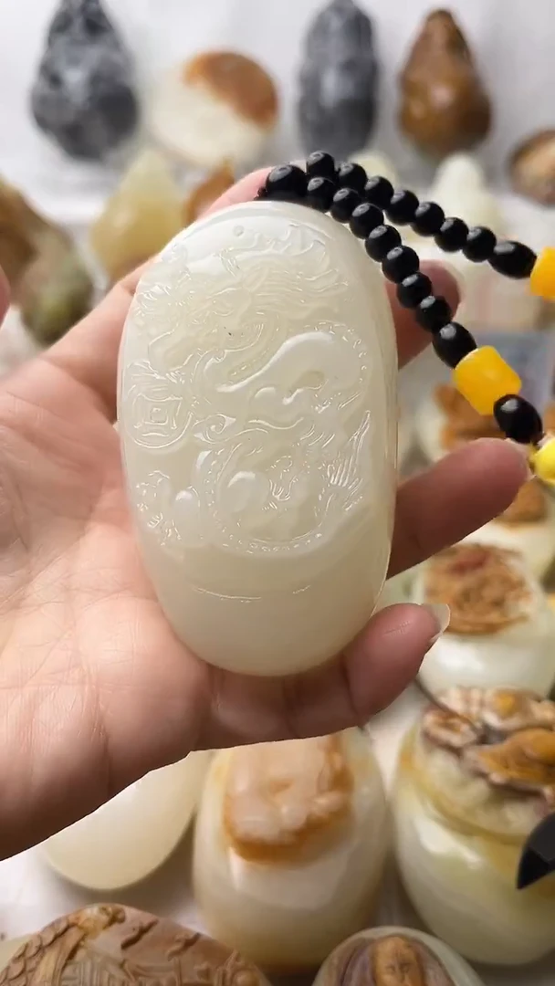 石材古青石棉纹正常不退换盘龙微瑕